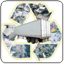 Mobile storage rental applications for waste management facilities