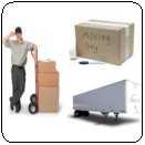 Mobile storage rental applications for moving homes