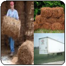 Mobile storage rental applications for hay & pine straw